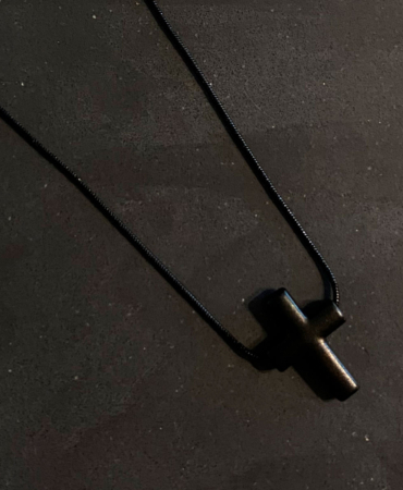 Corrente Masculina Ródio Negro Ávila